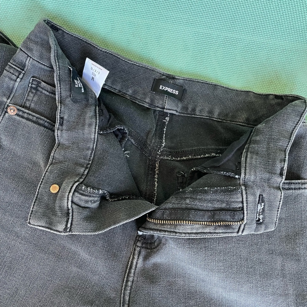 Express Charcoal Denim Jeans